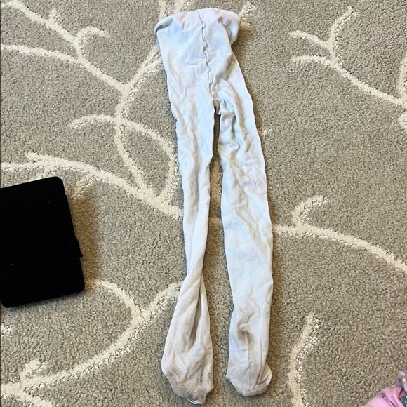 Pink and black and white tights Set 4t-5t - Picture 6 of 6